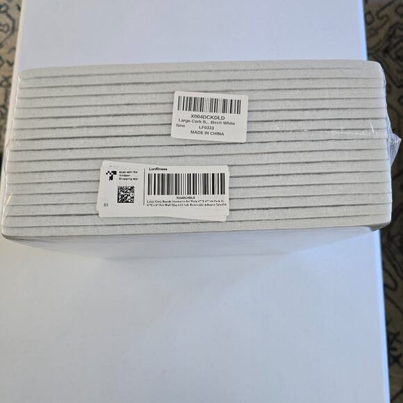 Large Cork Board 16 Felt Tiles Total 47" x 47" Safe Removable Adhesive Tabs New - Picture 3 of 5